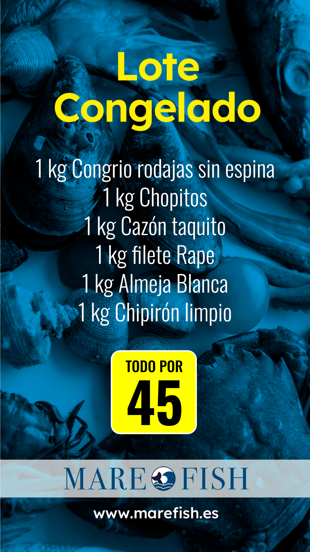 Lote Semanal Congelado